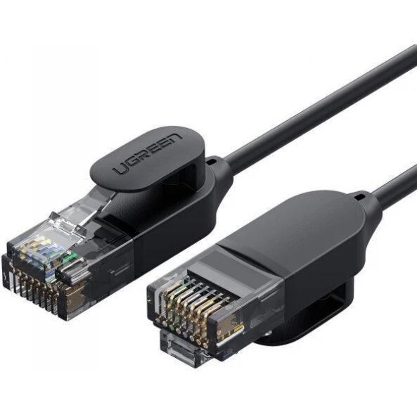 Cablu Retea UGREEN NW122, UTP, Cat6A, 1.5m, Negru 