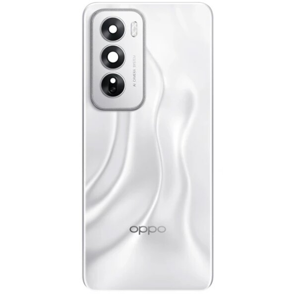Capac Baterie Oppo Reno12, Argintiu (Astro Silver), Service Pack 621033000316 