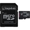 Card Memorie microSDXC Kingston Industrial, 64Gb, Clasa 10 / UHS-1 U3, Cu Adaptor SDCIT2/64GB 