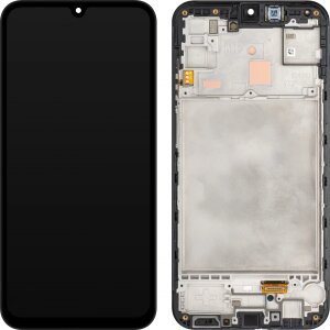 Display cu Touchscreen Samsung Galaxy M15, cu Rama, Negru (Gray), Swap GH82-34683A 