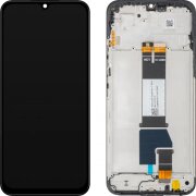 Display cu Touchscreen Xiaomi Poco C85 4G / 15C 4G, cu Rama, Versiune Globala, Negru, Swap 560009000O700 