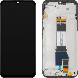 Display cu Touchscreen Xiaomi Poco C85 4G / 15C 4G, cu Rama, Versiune Globala, Negru, Swap 560009000O700 