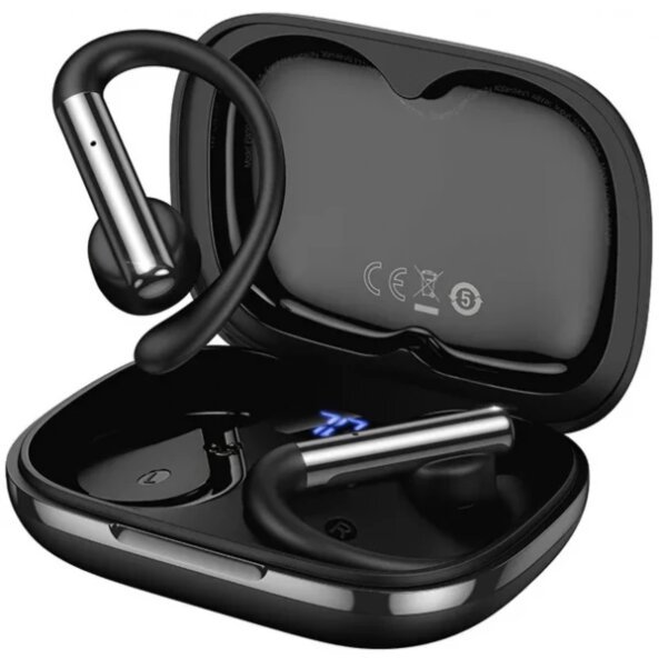 Handsfree Bluetooth HOCO EW206, TWS, Negru 