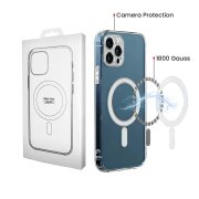 Husa MagSafe pentru Samsung Galaxy S26 S942, OEM, 1800 Gauss, Transparenta