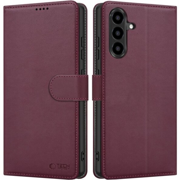 Husa pentru Samsung Galaxy A37 5G / A56 A566 / A36 A366, Tech-Protect, Wallet, Mov 