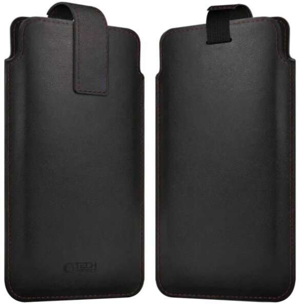 Husa Universala pentru Telefon, Tech-Protect, SM65, Neagra Rosie 