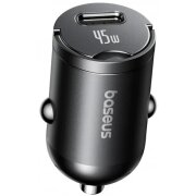 Incarcator Auto Cu Cablu USB-C Baseus PrimeTrip VP2, 45W, 3A, 1 x USB-C, Negru C0206800 