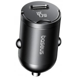Incarcator Auto Cu Cablu USB-C Baseus PrimeTrip VP2, 45W, 3A, 1 x USB-C, Negru C0206800 