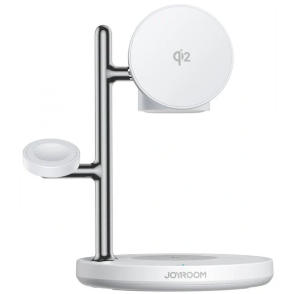 Incarcator Retea Wireless Joyroom JR-W23 3in1, 15W, 1.67A, Alb 