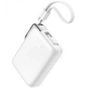 Baterie Externa Joyroom JR-PBF27 Pro, 10000mAh, 30W, QC + PD, 1 x Lightning - 2 x USB-C, Alba 