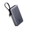Baterie Externa UGREEN PB551 (55992), 20000mAh, 145W, QC + PD, 1 x USB-A - 2 x USB-C, Gri