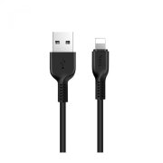 Cablu Date si Incarcare USB la Lightning HOCO Flash X20, 1 m, Negru