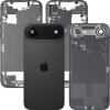Capac Baterie Apple iPhone 17 Air, Cu Carcasa Mijloc, Full Parts, Negru (Space Black), Swap 
