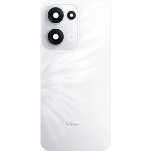 Capac Baterie Oppo Reno13, Alb (Plume White), Service Pack 621033000484 