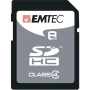 Card Memorie SDHC Emtec EliteSilver, 8Gb, Clasa 4 ECMSD8GHC4 