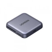 Cititor Card USB-C UGREEN CM898 (65095), SD - microSD, Gri