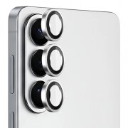 Folie de protectie Camera Spate Blueo pentru Samsung Galaxy S26 Plus S947 / S26, Sticla Securizata, Argintie