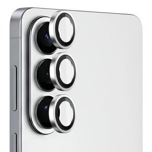 Folie de protectie Camera Spate Blueo pentru Samsung Galaxy S26 Plus S947 / S26, Sticla Securizata, Argintie