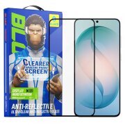 Folie de protectie Ecran Blueo Anti-Reflective HD pentru Samsung Galaxy S26 Plus S947, Sticla Securizata, Full Glue, Neagra