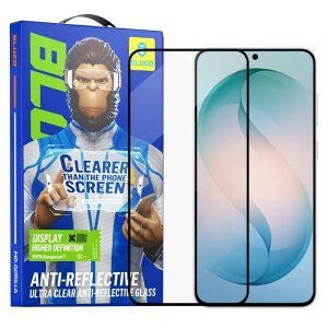 Folie de protectie Ecran Blueo Anti-Reflective HD pentru Samsung Galaxy S26 Plus S947, Sticla Securizata, Full Glue, Neagra