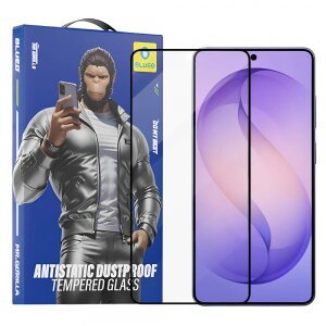 Folie de protectie Ecran Blueo Anti-Static HD pentru Samsung Galaxy S26 Ultra S948, Sticla Securizata, Full Glue, Neagra