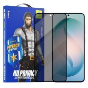 Folie de protectie Ecran Privacy Blueo Anti-Peep pentru Samsung Galaxy S26 Plus S947, Sticla Securizata, Full Glue