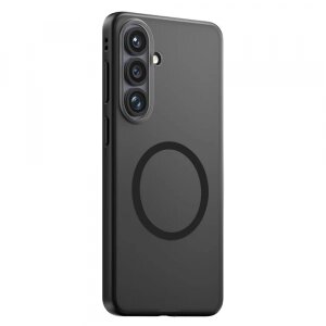 Husa MagSafe pentru Samsung Galaxy S26 S942, Blueo, APE, Neagra Mata