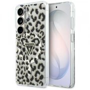 Husa MagSafe pentru Samsung Galaxy S26 S942, Guess, IML Leopard Pattern, Neagra