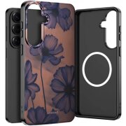 Husa MagSafe pentru Samsung Galaxy S26 S942, Tech-Protect, Lamano Velvet Night, Neagra 