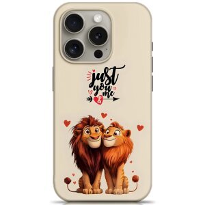 Husa pentru Apple iPhone 15 Pro Max, OEM, Lovers Lions, Multicolor 