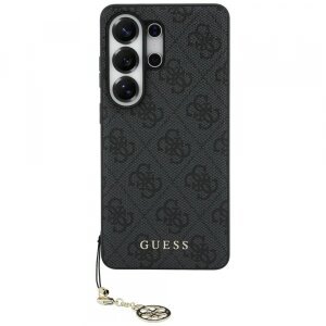 Husa pentru Samsung Galaxy S26 Ultra S948, Guess, 4G Classic Logo Charm, Neagra