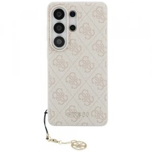 Husa pentru Samsung Galaxy S26 Ultra S948, Guess, 4G Classic Logo Charm, Roz