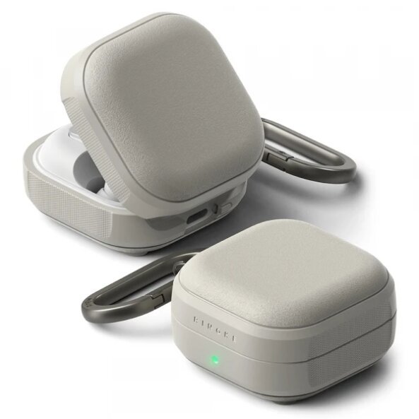 Husa Ringke Onyx Magnetic pentru Samsung Galaxy Buds4 Pro, Gri