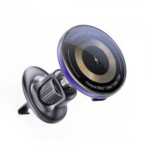 Incarcator Auto Wireless Yesido C308, 15W, 1.67A, Negru