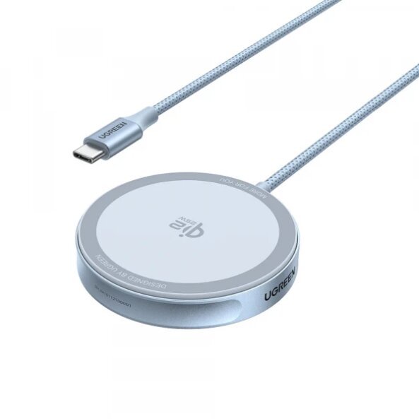 Incarcator Retea Wireless UGREEN MagFlow, 25W, Albastru