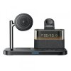 Incarcator Retea Wireless Yesido DS37 Display 3in1, 25W, 1.67A, Negru