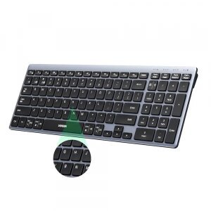 Tastatura Wireless UGREEN K552 (75163), BT / Wi-Fi, Neagra