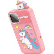 Telefon Mobil HOCO Y103 Kids, Afisaj 2.8inch, Roz 