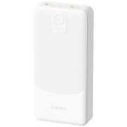 Baterie Externa Dudao K10Pro, 20000mAh, 12W, 2 x USB-A, Alba 