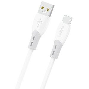 Cablu Date si Incarcare USB-A - USB-C Dudao L25ST, 100W, 1m, Alb 