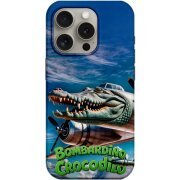 Husa pentru Samsung Galaxy A04s A047 / A13 5G A136, Perfect Case, Italian Brainrot Bombardino Crocodilo, Multicolor 