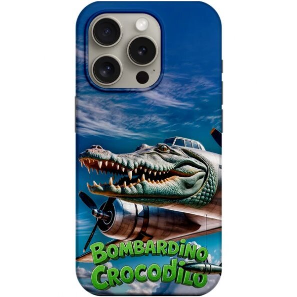 Husa pentru Samsung Galaxy A04s A047 / A13 5G A136, Perfect Case, Italian Brainrot Bombardino Crocodilo, Multicolor 