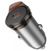 Incarcator Auto HOCO NZ16, 30W, 3A, 1 x USB-C, Gri 