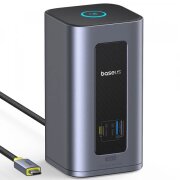 Hub USB-C Baseus Nomos NU1 Air Spacemate, 12in1, Gri B0114400