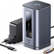 Hub USB-C Baseus Spacemate, 11in1, Gri B0112701