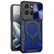 Husa pentru Motorola Edge 70 Fusion, Techsuit, CamGuard Pro, Albastra