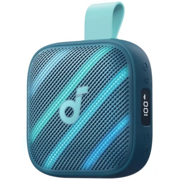 Boxa Portabila Bluetooth Anker SoundCore Boom Go 3i, 15W, TWS, RGB, Waterproof, Albastra, Resigilata D5103030 