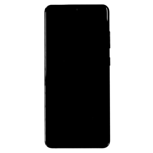 Ecran Compatibil pentru Samsung G988 Galaxy S20 Ultra 5G Cosmic Black OLED CU RAMA