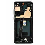 Ecran Compatibil pentru Samsung G988 Galaxy S20 Ultra 5G Cosmic Black OLED CU RAMA