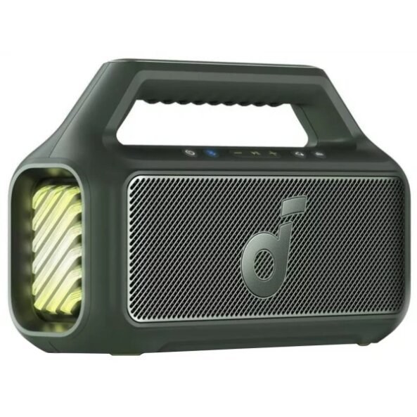 Boxa Portabila Bluetooth Anker SoundCore Boom 2 New Version, 80W, TWS, RGB, Waterproof, Verde A3138062